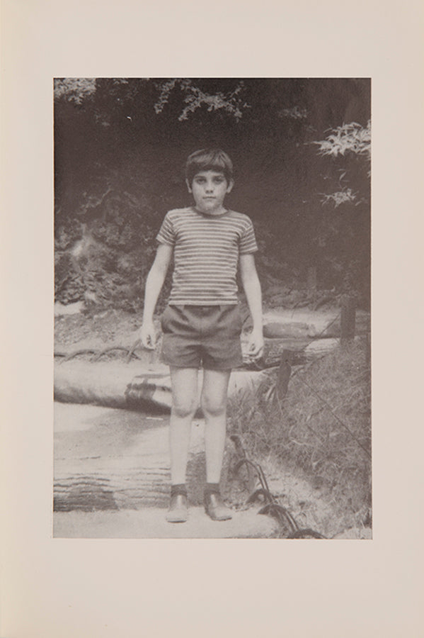 Signed copy of 10 Portraits Photographiques. An artists' book, which contains a series of portraits purportedly showing Christian Boltanski aged 2, 3, 5, 7, 9, 10, 11, 14, 17, and 20. 