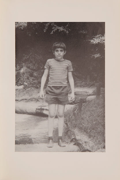 Signed copy of 10 Portraits Photographiques. An artists' book, which contains a series of portraits purportedly showing Christian Boltanski aged 2, 3, 5, 7, 9, 10, 11, 14, 17, and 20. 