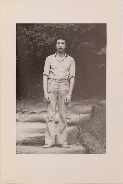Signed copy of 10 Portraits Photographiques. An artists' book, which contains a series of portraits purportedly showing Christian Boltanski aged 2, 3, 5, 7, 9, 10, 11, 14, 17, and 20. 