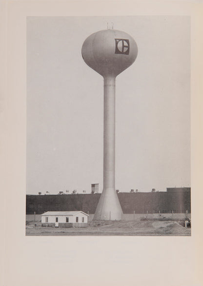This book was issued in the 'Flying Artbooks' series curated by Germano Celant to coincide with an exhibition of Bernd & Hilla Becher's photographs at Galleriaforma, Genoa, their first exhibition in Italy.