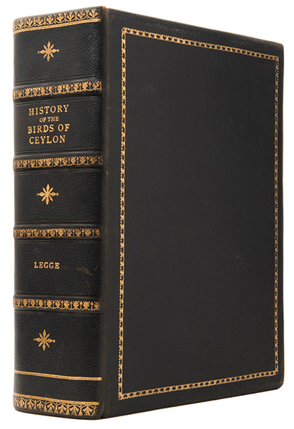 First Edition of Legge's important monograph on the 371 birds of Ceylon.