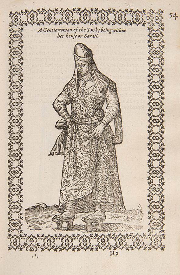 The rare first English edition. The artist, geographer and spy Nicolay went to the court in Constantinople as part of an embassy