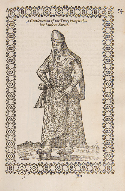 The rare first English edition. The artist, geographer and spy Nicolay went to the court in Constantinople as part of an embassy