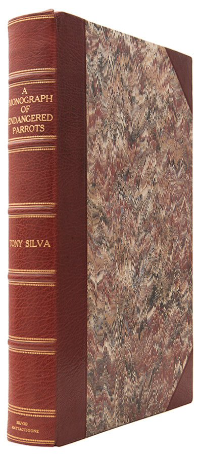 A signed limited edition copy of Tony Silva's Monograph of endangered parrots, with 42 plates after illustrations by Gracia Bennish.