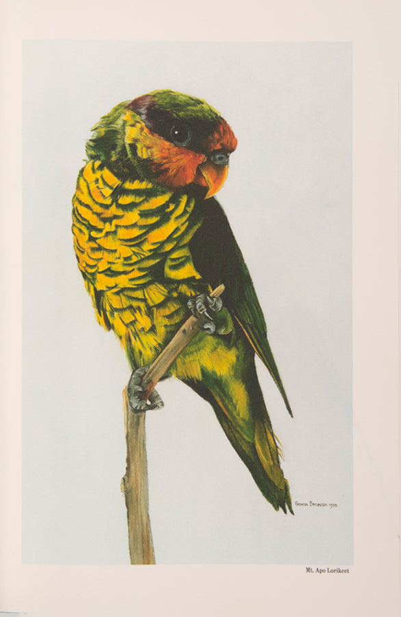 A signed limited edition copy of Tony Silva's Monograph of endangered parrots, with 42 plates after illustrations by Gracia Bennish.