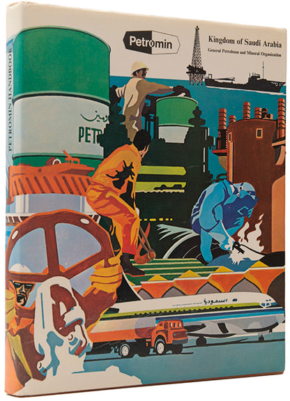 A fine copy of the history of Petromin (The General Petroleum and Mineral Organization) from its foundation in 1962 up to 1977.