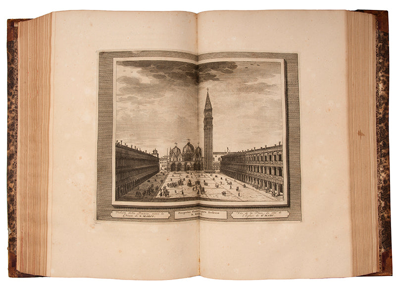 Splendor Magnificentissimae Urbis Venetiarum by Johann Georh Graevius, with folding panorama and plan of the city after Blaeu.
