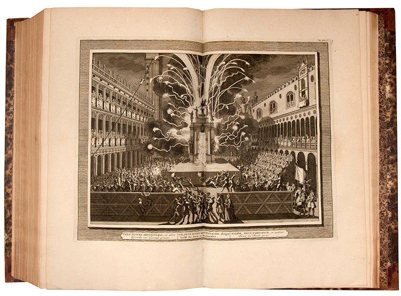 Splendor Magnificentissimae Urbis Venetiarum by Johann Georh Graevius, with folding panorama and plan of the city after Blaeu.