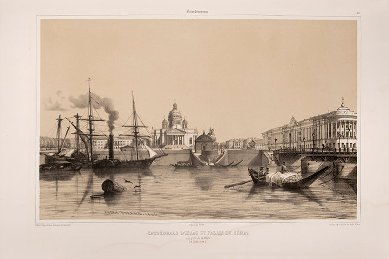 A fine set of Demidoff's most sought-after illustrated books from the Rothschild-Ferrières library