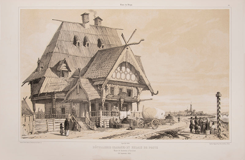 A fine set of Demidoff's most sought-after illustrated books from the Rothschild-Ferrières library