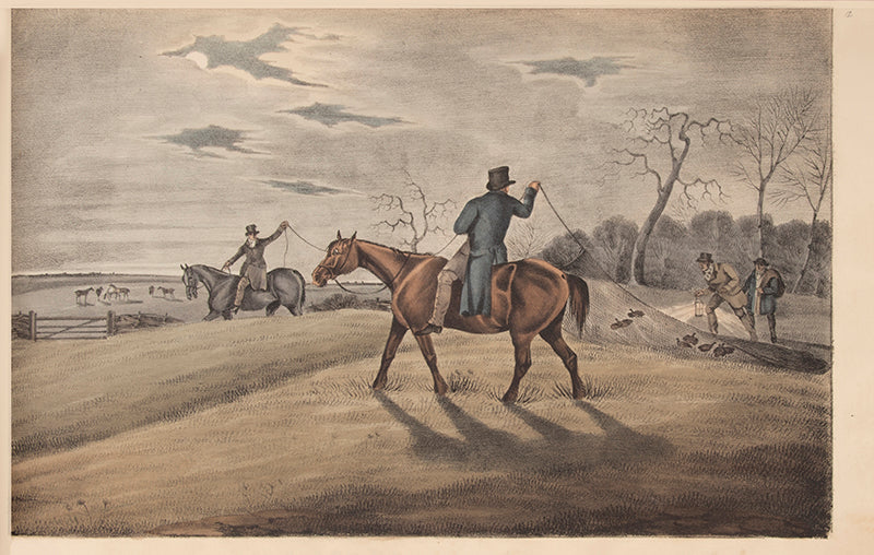 The coloured issue of Samuel Alken's Delineations of British Field Sports ranks as one of the rarest sporting books of the period