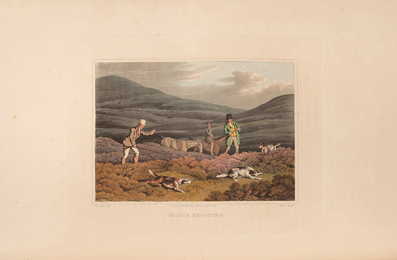 The Schwerdt-Jeanson copy of the rare first edition, first issue of The National Sports of Greta Britain by Henry Alken.