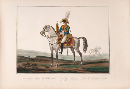 A fine copy of Recueil de chevaux de tous genres by Carle and Horace Vernet, a remarkable series of hand-coloured lithographs of horses.