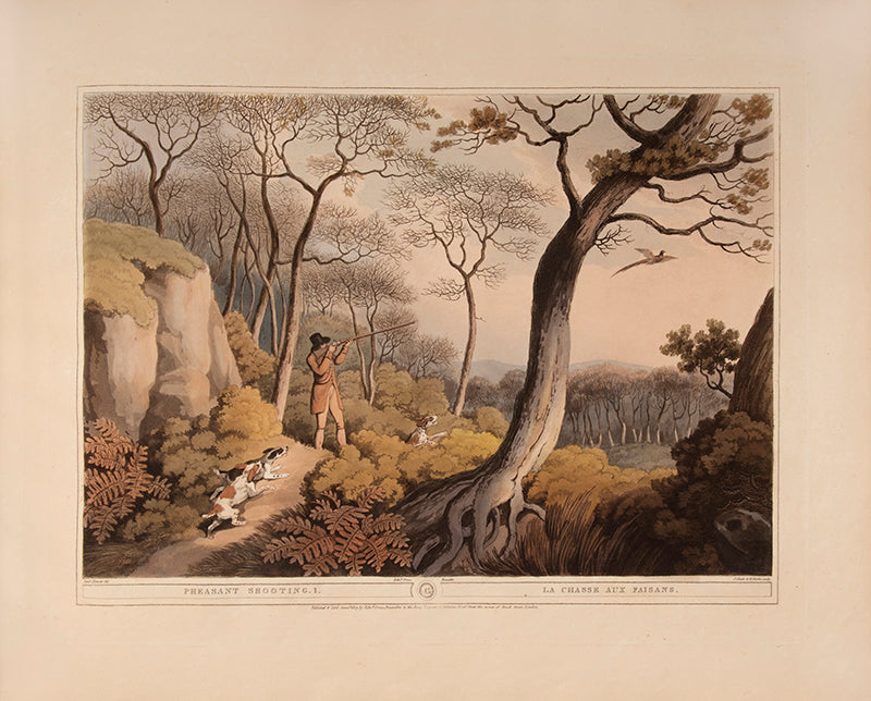 First and only edition of Orme's Collection of British Field Sports by Samuel Howitt.