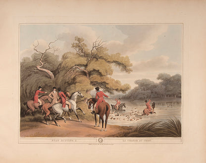 First and only edition of Orme's Collection of British Field Sports by Samuel Howitt.