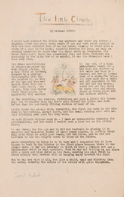 The Camp Almanac 1940-41 is a special end-of-year double issue of The Camp newspaper, produced by detainees of Hutchinson Internment Camp on the Isle of Man. This copy signed or inscribed by many of the contributors including Kurt Schwitters.