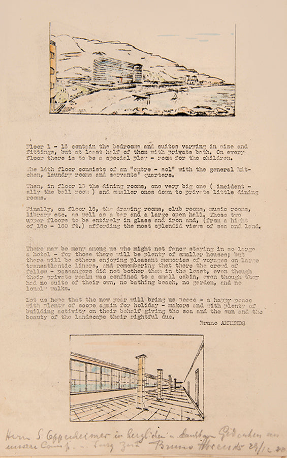 The Camp Almanac 1940-41 is a special end-of-year double issue of The Camp newspaper, produced by detainees of Hutchinson Internment Camp on the Isle of Man. This copy signed or inscribed by many of the contributors including Kurt Schwitters.