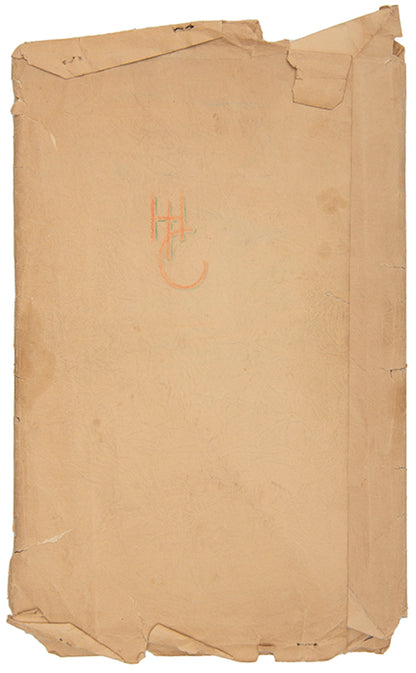 The Camp Almanac 1940-41 is a special end-of-year double issue of The Camp newspaper, produced by detainees of Hutchinson Internment Camp on the Isle of Man. This copy signed or inscribed by many of the contributors including Kurt Schwitters.