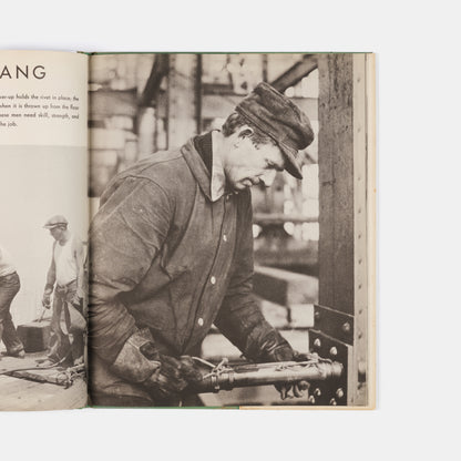 An important presentation copy of Lewis Hine's Men at Work, inscribed to Owen R. Lovejoy who served as the general secretary of the National Child Labor Committee from 1907 to 1926, where Lewis Hine was a staff photographer and art director of their magazine