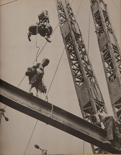 An important presentation copy of Lewis Hine's Men at Work, inscribed to Owen R. Lovejoy who served as the general secretary of the National Child Labor Committee from 1907 to 1926, where Lewis Hine was a staff photographer and art director of their magazine