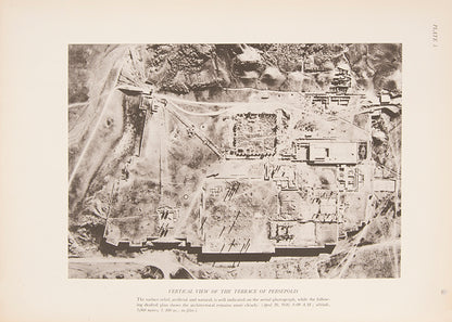 A fine record of some the great archaeological sites of Iran as seen from the air, thus capturing ancient cities and towns in their complete geographic environment. Includes much on Persepolis.