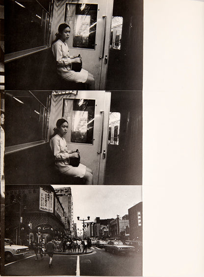 Tokyo Elegy was initially scheduled for publication in 1972 but wasn't realised. Araki edited the sequences himself, and many bear a resemblance to frames from a film with their use of sequential photographs.