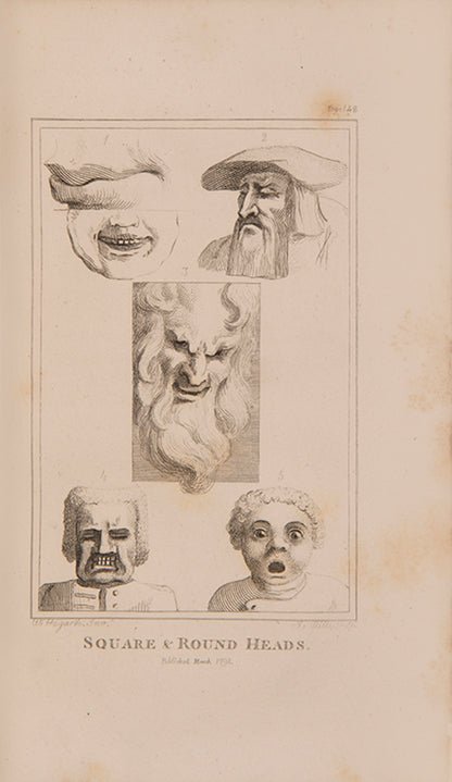 An exceptionally handsome set of  William Hogarth Illustrated, edited by John Ireland, with 135 finely engraved plates.