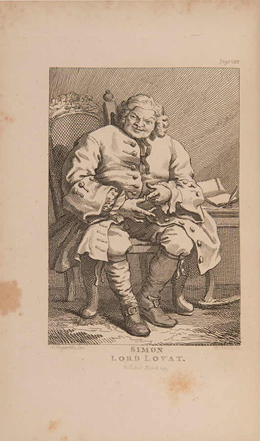 An exceptionally handsome set of  William Hogarth Illustrated, edited by John Ireland, with 135 finely engraved plates.