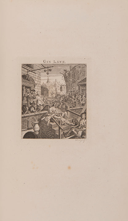 An exceptionally handsome set of  William Hogarth Illustrated, edited by John Ireland, with 135 finely engraved plates.