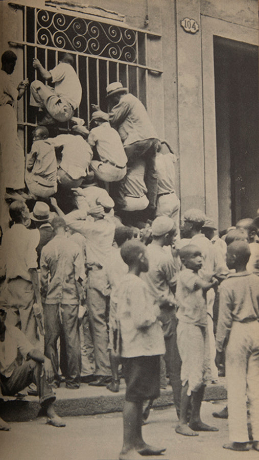 These photographs represent the only period Walker Evans spent working as a photographer outside the United States. Carleton Beals wrote The Crime of Cuba out of anger for the political situation in Cuba and disapproval of the way America managed its relations with Latin American countries.