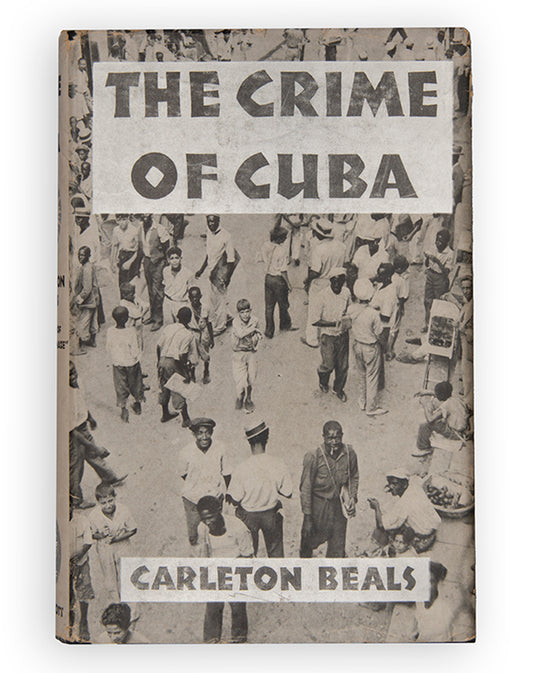 These photographs represent the only period Walker Evans spent working as a photographer outside the United States. Carleton Beals wrote The Crime of Cuba out of anger for the political situation in Cuba and disapproval of the way America managed its relations with Latin American countries.