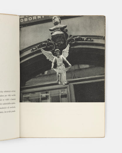First edition thus of this meditation on resistance, after the scarce original clandestine version with gelatin silver photographs produced by the artists in a small number of copies during the Nazi occupation of Czechoslovakia.