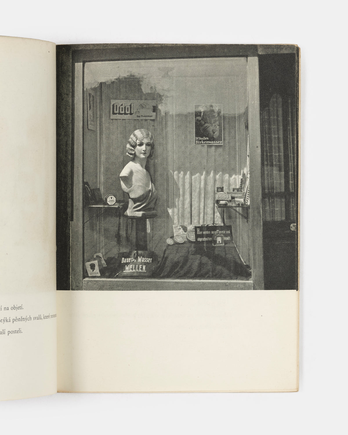 First edition thus of this meditation on resistance, after the scarce original clandestine version with gelatin silver photographs produced by the artists in a small number of copies during the Nazi occupation of Czechoslovakia.