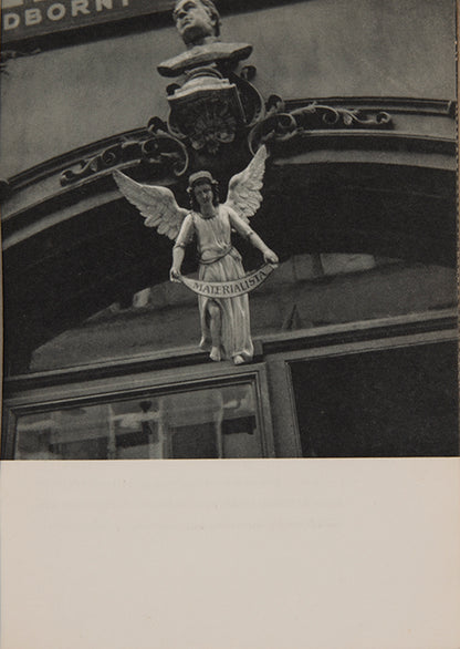 First edition thus of this meditation on resistance, after the scarce original clandestine version with gelatin silver photographs produced by the artists in a small number of copies during the Nazi occupation of Czechoslovakia. 
