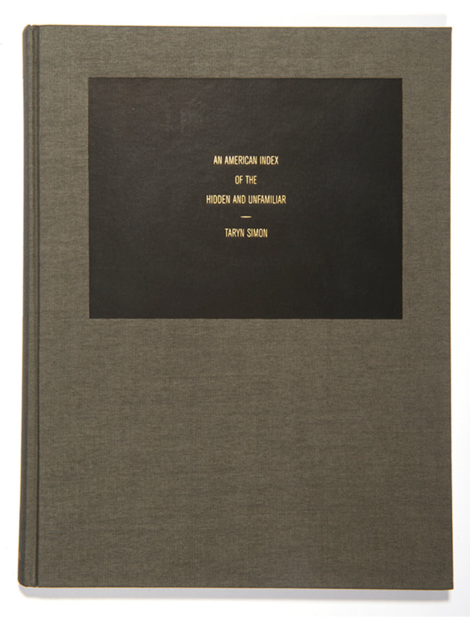 An American Index of the Hidden and Unfamiliar comprises photographs Taryn Simon made in public and private establishments that are inaccessible or unknown to the public. These include private corporations, research facilities, and government agencies.