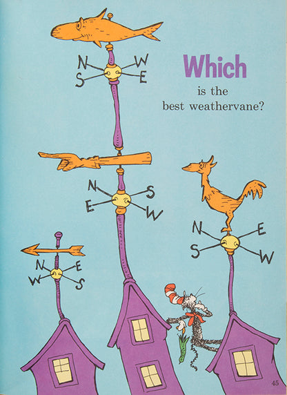 The Cat's Quizzer is a very rare title from the Dr. Seuss canon, one of six titles Dr Seuss Enterprises withdrew from publication in 2021.