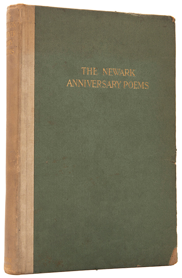 First edition of The Newark anniversary Poems, published in 1917, with a contribution by Ezra Pound.