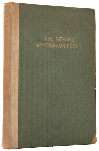 First edition of The Newark anniversary Poems, published in 1917, with a contribution by Ezra Pound.