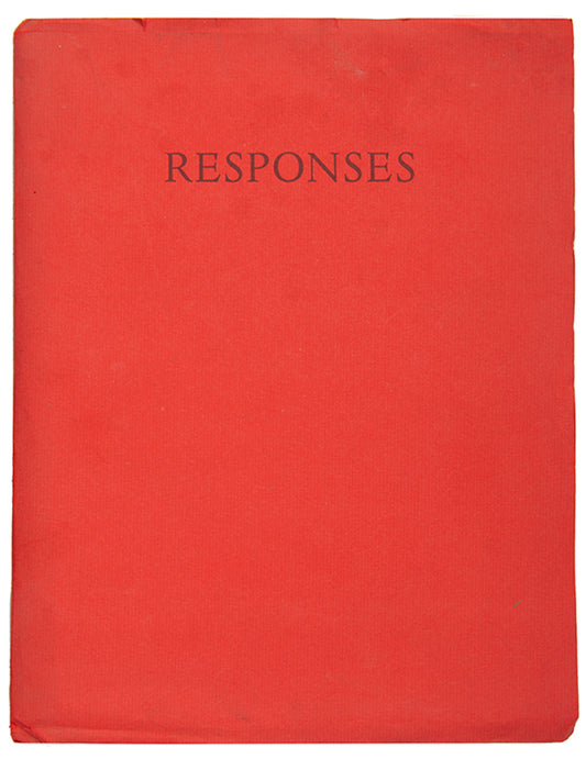 First edition of Responses, with contributions by Seamus Heaney.