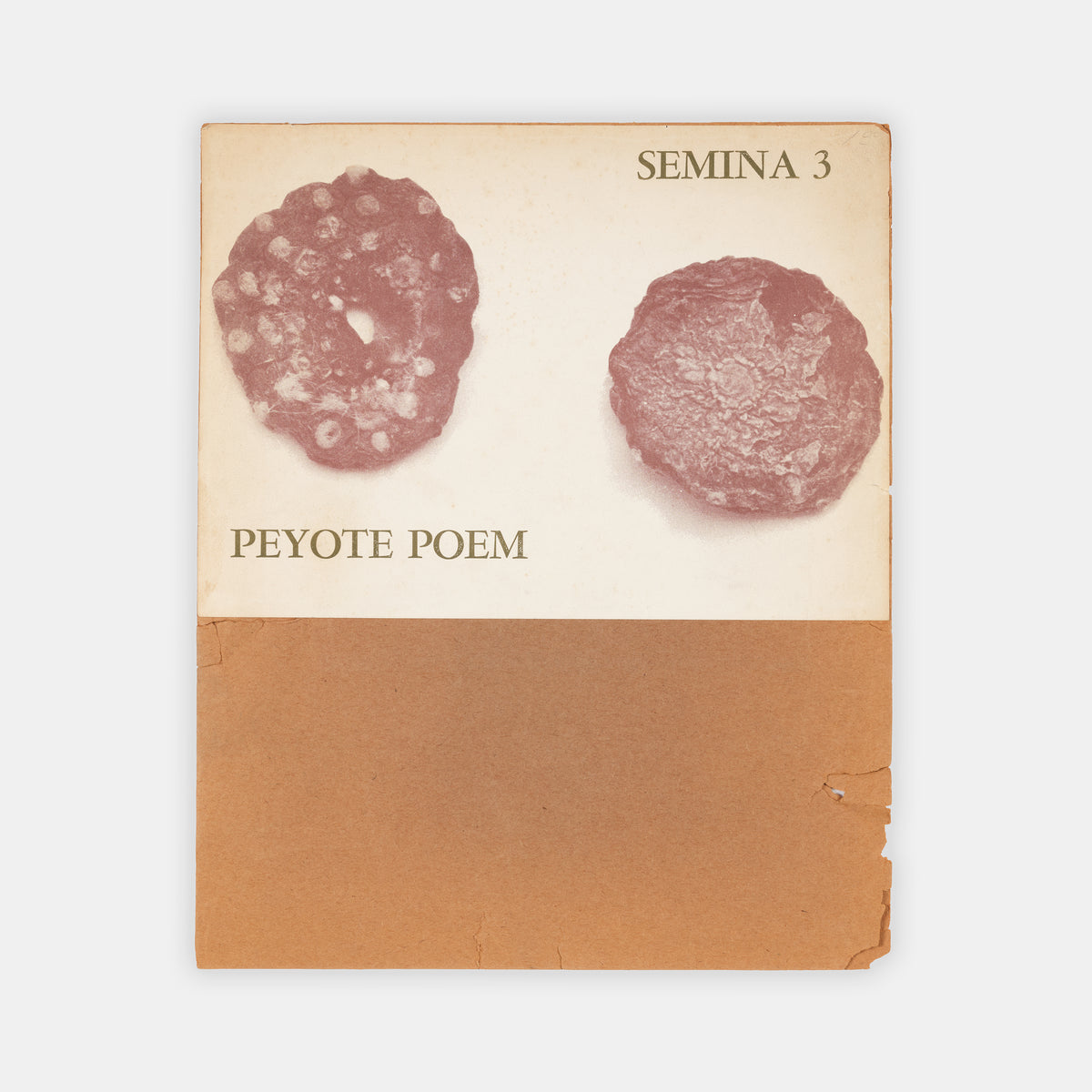 Complete set of Semina by Wallace Berman, with Semina 2 inscribed to Walter and Shirley Hopps.