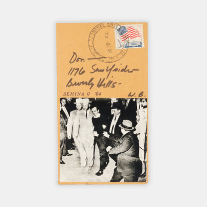 Complete set of Semina by Wallace Berman, with Semina 2 inscribed to Walter and Shirley Hopps.