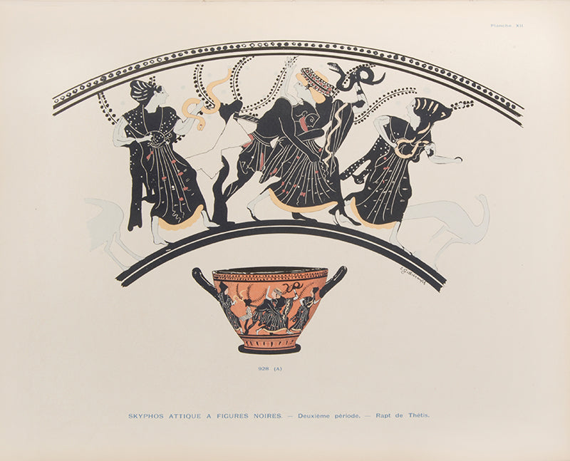 First edition of Catalogue des vases peints du Musee national d'Athenes by Georges Nicole.