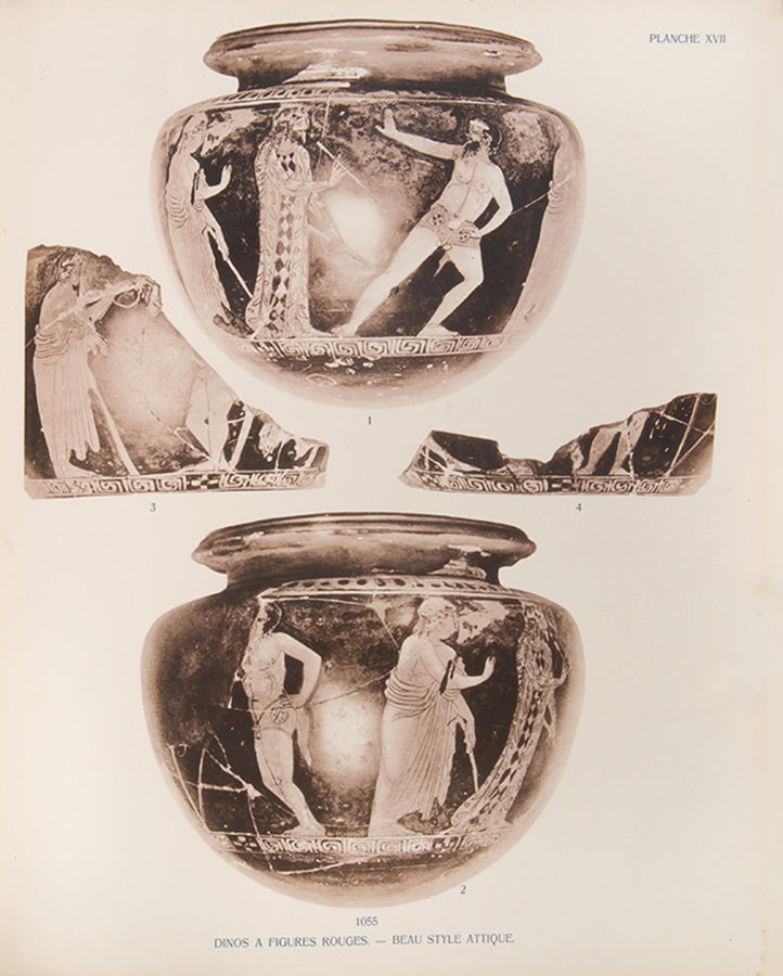 First edition of Catalogue des vases peints du Musee national d'Athenes by Georges Nicole.