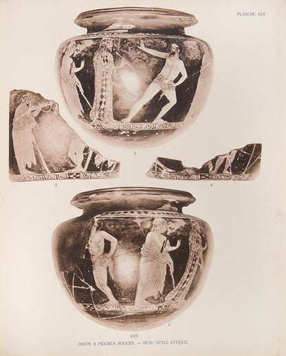 First edition of Catalogue des vases peints du Musee national d'Athenes by Georges Nicole.