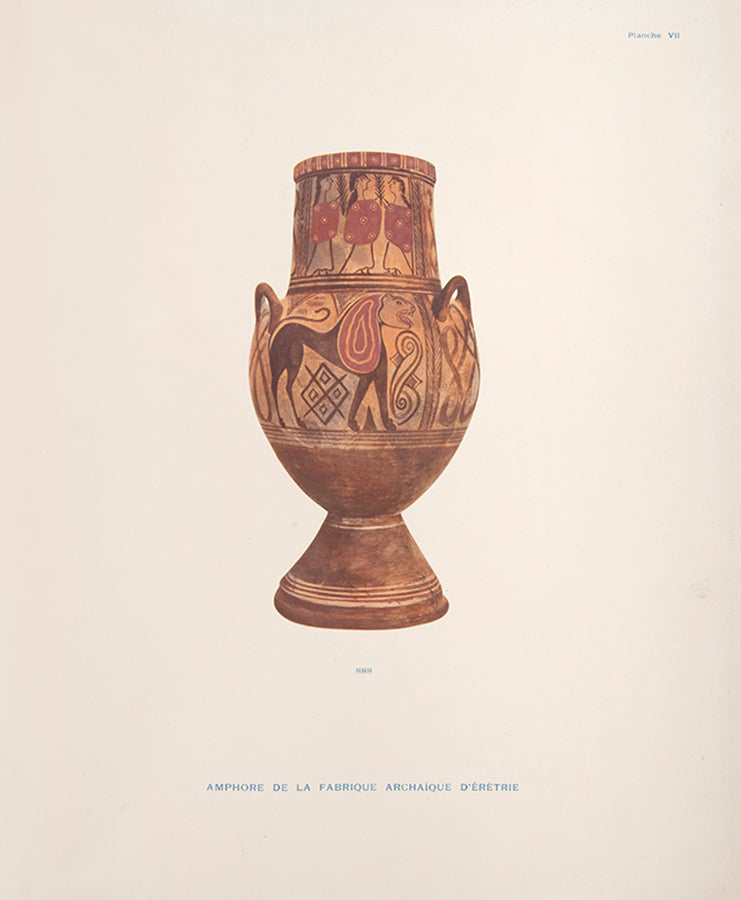 First edition of Catalogue des vases peints du Musee national d'Athenes by Georges Nicole.