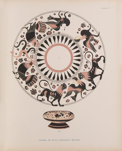 First edition of Catalogue des vases peints du Musee national d'Athenes by Georges Nicole.
