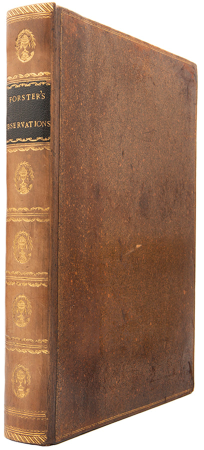 Forster's  scarce account of Cook's second voyage.