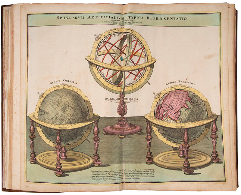 Atlas Germaniae Specialis [with] Grosser Atlas Uber die Gantze Welt.