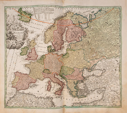 Atlas Germaniae Specialis [with] Grosser Atlas Uber die Gantze Welt.