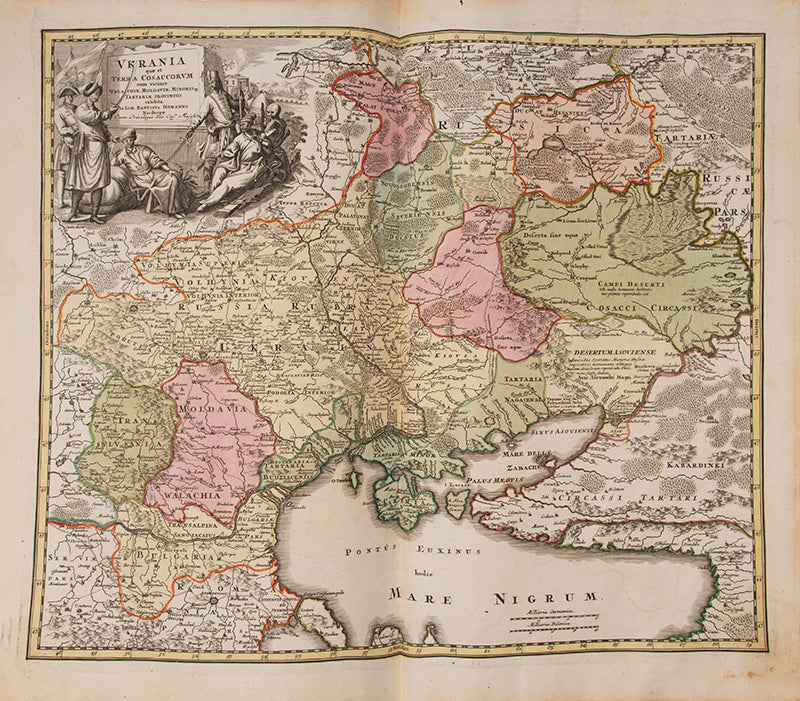 Atlas Germaniae Specialis [with] Grosser Atlas Uber die Gantze Welt.